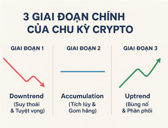 Khi Nào Nên Tham Gia Thị Trường Crypto — Và Nên Làm Gì Ở Từng Giai Đoạn