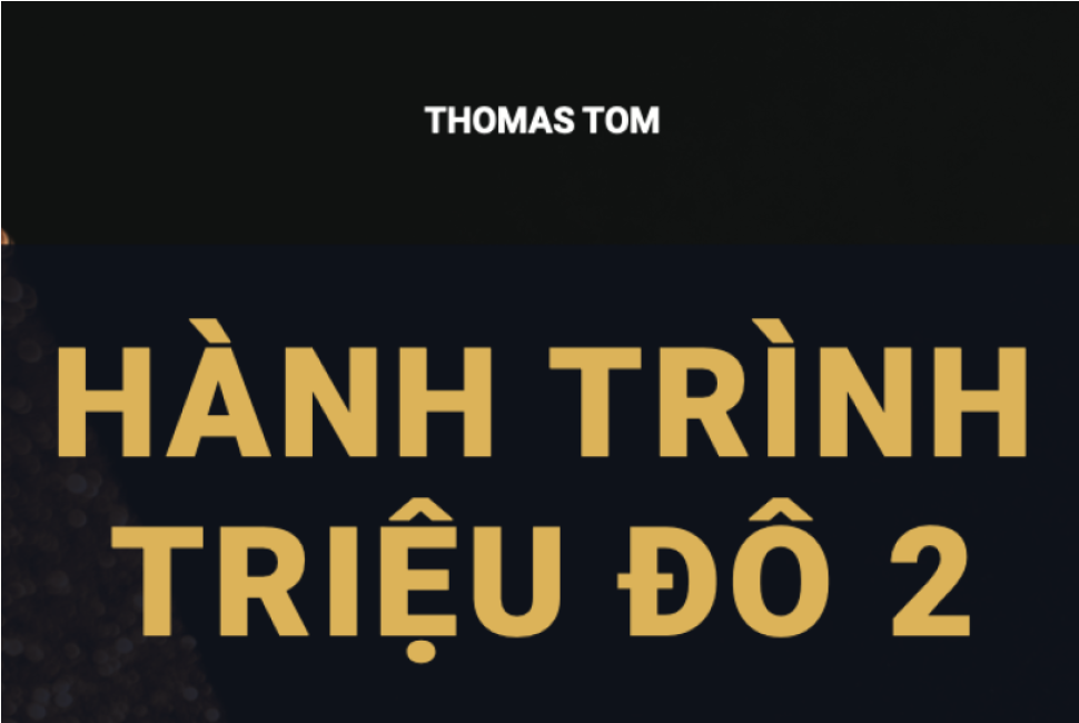 Cuốn sách Hành Trình triệu đô 2