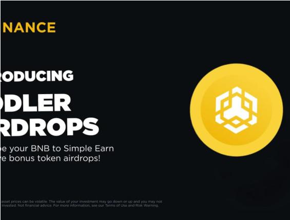 Binance ra mắt HODLER Airdrops cho người nắm giữ BNB