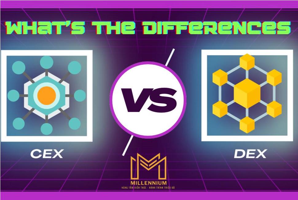 Phân biệt giữa sàn DEX và sàn CEX