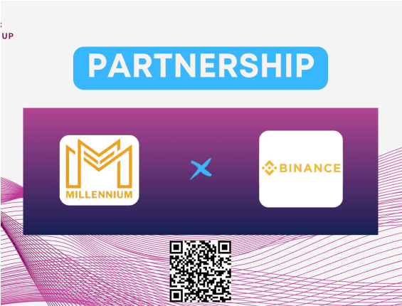 THÔNG BÁO CÔNG BỐ HỢP TÁC GIỮA MILLENNIUM VÀ BINANCE